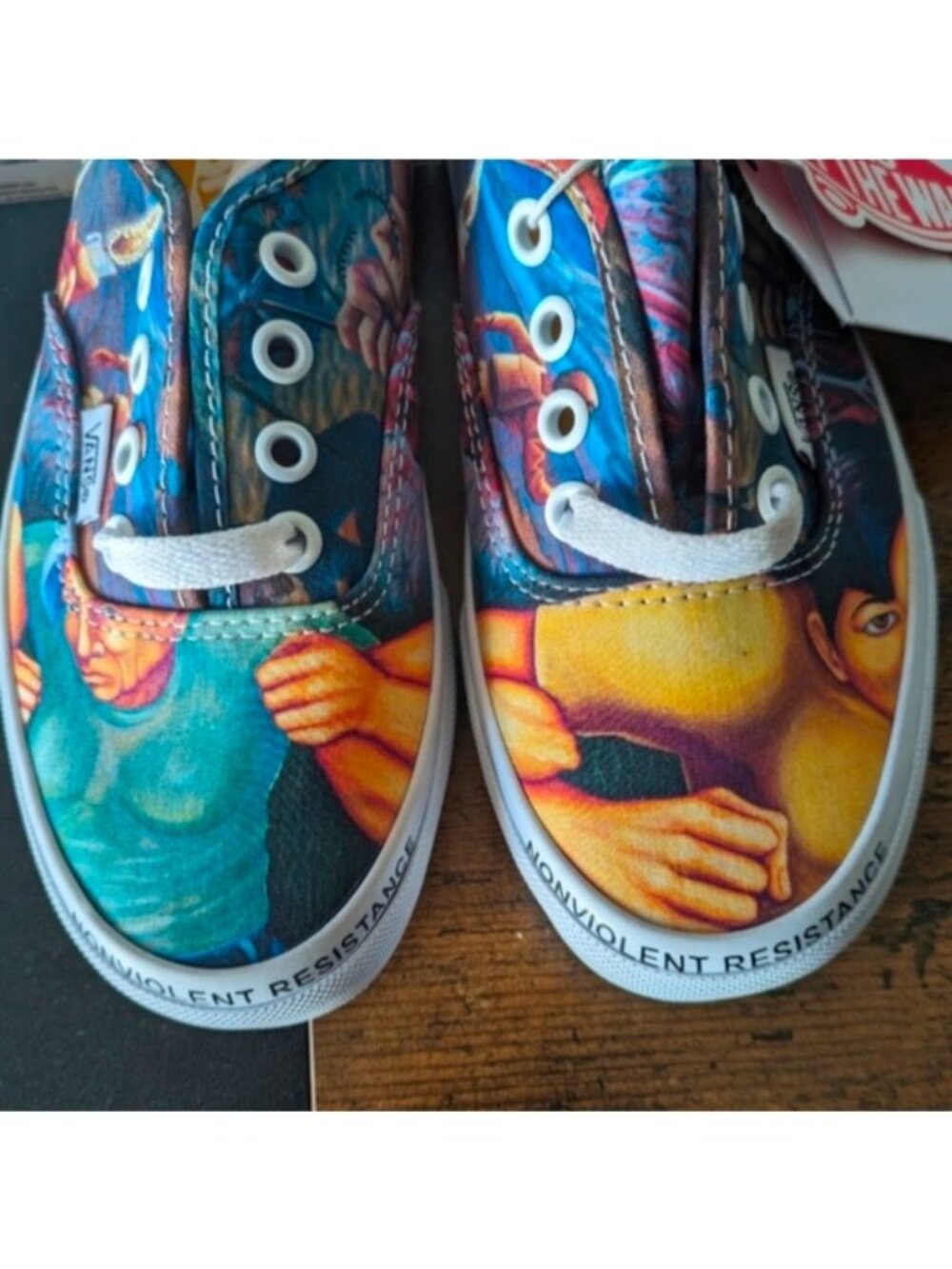 Vans Authentic MOCA Judy Baca Women 5 Triumph Of Chicano Art 072026 - Picture 3 of 9